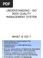 Understanding - Iso 9000 Quality Management System