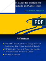 Installation Guide For Instrument Cables, Conduits and Cable Trays