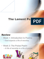 3 - The Lament Psalm