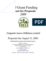 319 Grant Funding: Request For Proposals