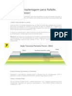 Etapas Terraplenagem para Asfalto