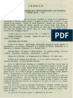 Cronica II Congreso Interamericano Extraordinario de Filosofia Revista de Filosofia UCR No.3 Vol.10 PDF