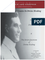 A Basic Course in Divine Healing