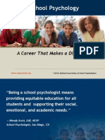 School Psychology: A Career That Makes A Difference