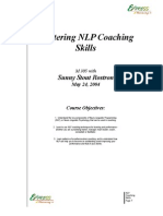 NLP Mastering NLP Coaching Skills PDF