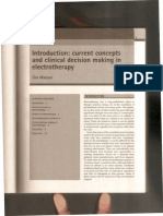 Chapter 1 - Intro Current Concepts and Clinical Decision Making in Electrotherapy PDF