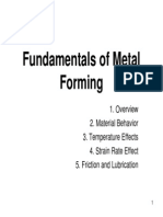 Fundamentals of Metal Forming