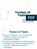 Testicular Torsion