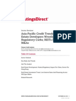 Asia-Pacific Credit Trends 2014: Real Estate Developers Wrestle With Regulatory Curbs Reits Hunt For M&As