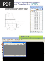 Ejemplo de Calculo de Volumenes en TopoCal