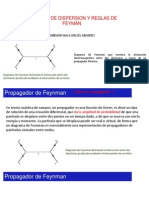 Amplitud de Dispersion y Reglas de Feyman