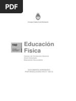 NAP de Educación Física. Ciclo Orientado. Secundaria