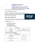 Antecedentes Contabilidad Gubernamental