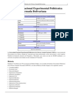 Universidad Nacional Experimental Politécnica de La Fuerza Armada Bolivariana