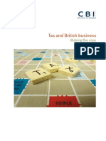 Tax and British Business Making The Case PDF