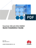 PowerCube 1000 (With DCB) Quick Installation Guide (V300R001 - 03) - USF 5 PDF