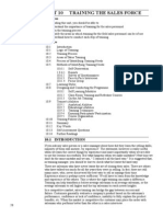 Unit-10 Training The Sales Force PDF