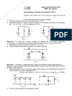 1 td1 Electronique Analogique PDF