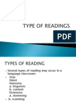 Types of Reading