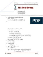 Module-55A: Sub: Water Resources Engineering Topic: Fluid Mechanics & Hydraulics