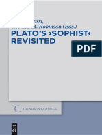 Beatriz Bossi, Thomas M. Robinson Platos Sophist Revisited 2013 PDF