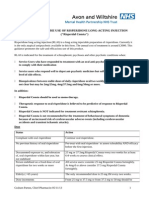 Risperidone Risperdal Oral Injection Equivalent Guidance