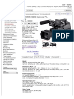 Sony Hxr-mc1500 (Hxr-Mc1500e, Hxr-mc1500p) HD Camcorder Pal