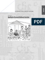 Qualitative Research Methods: A Data Collector's Field Guide