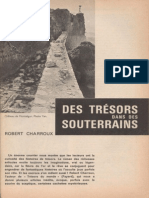 Charroux Robert - Des Trésors Dans Des Souterrains