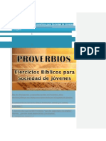 Ejercicios Bíblicos de Proverbios para Sociedad de Jóvenes