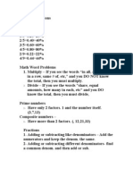 Friendly Fractions 0.50 50% 0.25 25% 0.75 75% 1/5 0.20 20% 2/5 0.40 40% 3/5 0.60 60% 4/5 0.80 80%