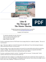 Liber II, The Message of The Master Therion PDF