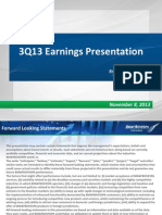 3Q13 Earnings Presentation