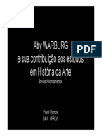 Aby Warburg Breves Apontamentos Modo de Compatibilidade