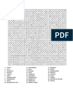 Anexo N°10 Sopa de Letras