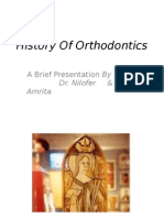 History of Orthodontics