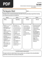 Learning Models Matrix Document Integrative Model