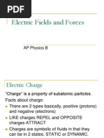 Electric Fields and Forces: AP Physics B