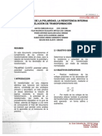 Determinación de La Polaridad