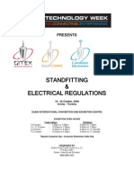 GITEX 2009 - Stand Fitting & Electrical Regulations Manual