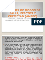 Analisis de Modos de Falla, Efectos y