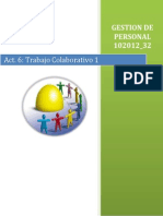 Trabajo Colaborativo 1 Gestion de Personal