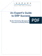 An Experts Guide To ERP Success Chapter Four