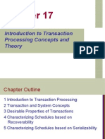 Introduction To Transaction Processing Concepts and Theory