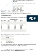 SQL Commands