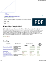 Big-O Algorithm Complexity Cheat Sheet