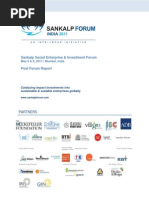 Sankalp Social Enterprise & Investment Forum: May 5 & 6, 2011 - Mumbai, India