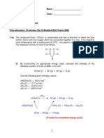 Thermochemistry (Answers)