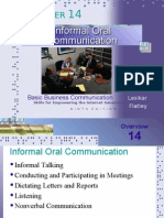 Informal Oral Communication