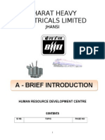 Bharat Heavy Electricals Limited: A - Brief Introduction